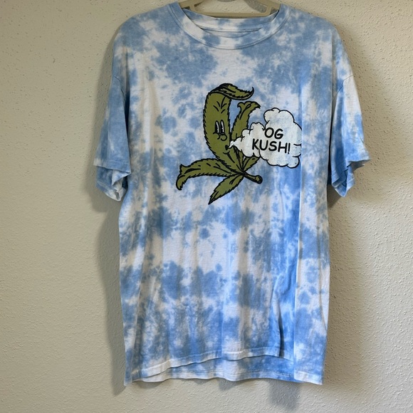 Altru Other - Urban Outfitter Blue And White Tee Shirt Size Unisex Large Pre Owned